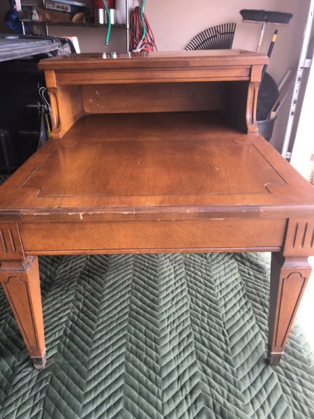 Value of a Mersman Step End Table and Coffee Table