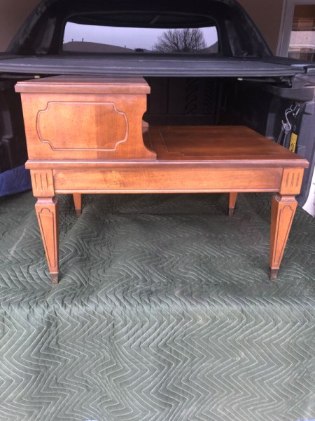 Value of a Mersman Step End Table and Coffee Table