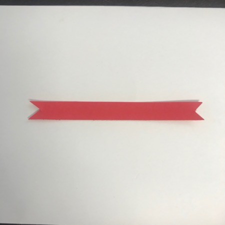 Valentine Wreath Card - and repeat at the other end