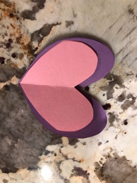 Imaginary Clothespin Flying Butterfly - glue the hearts together to make the wings