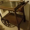 Value of a Stickley Brothers Antique Tea Cart - tea cart