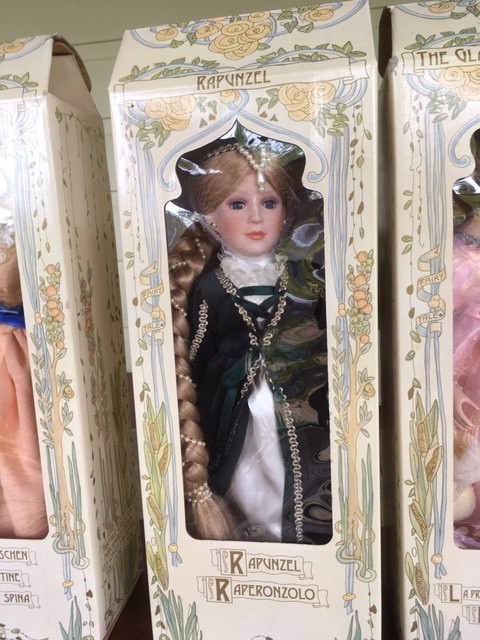 avon fairytale doll collection