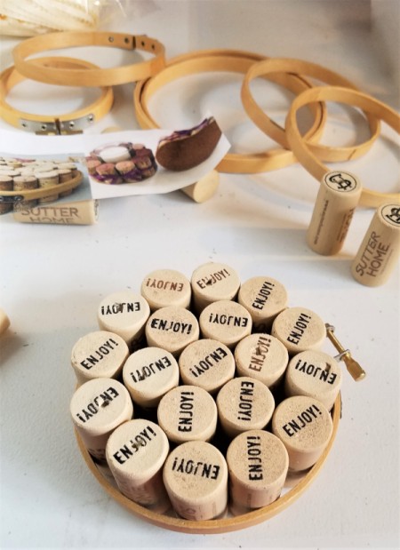 Wine Cork Coaster - supplies