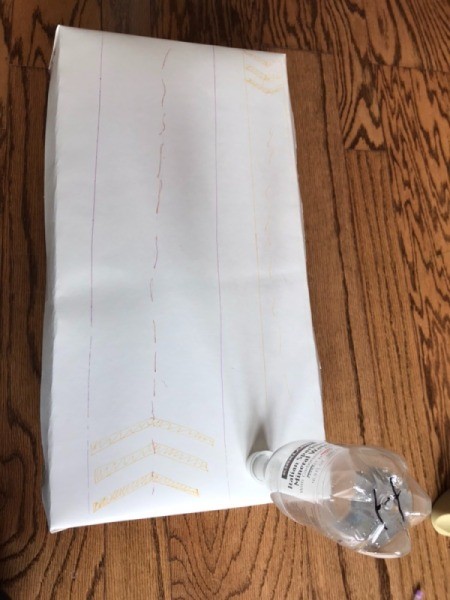 Toy Helicopter/Airplane Landing Pad - glue down and upside down water bottle as the helicopter landing pad