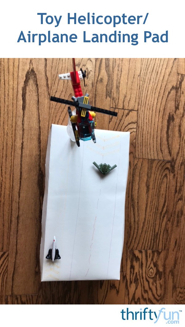 Toy Helicopter/Airplane Landing Pad ThriftyFun