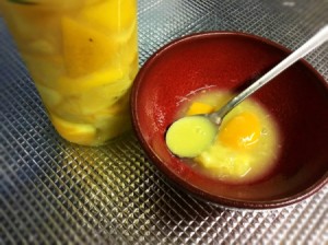 Easy Preserved Lemons in jar & bowl