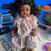 Identifying a Porcelain Doll - African American doll