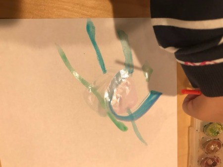 Planetary Artwork - begin to swirl