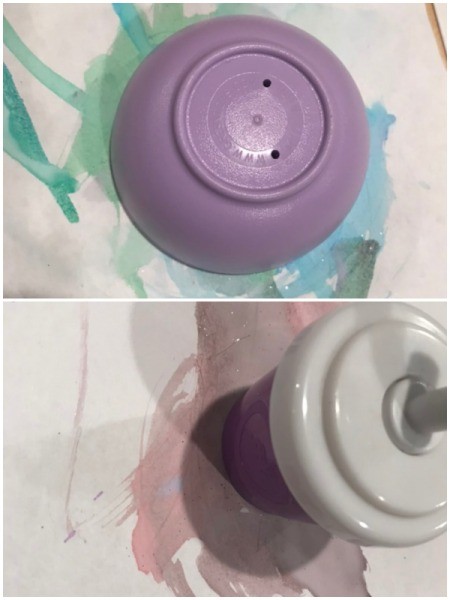 Planetary Artwork - use different size circular objects to trace the planet shapes