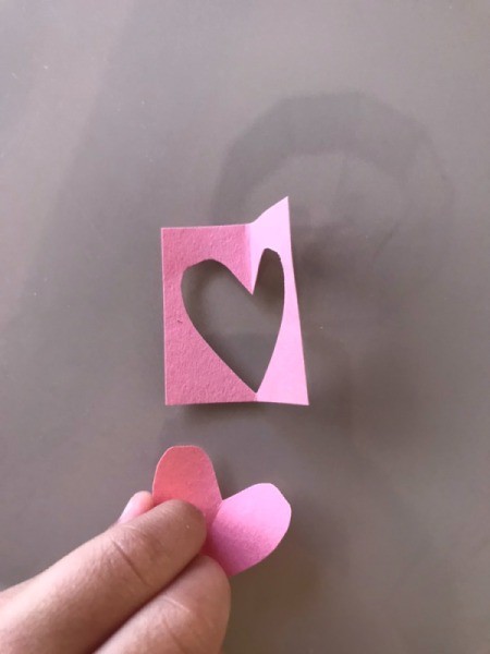 Heart Shaped Caterpillar Name Puzzle - cut out enough paper hearts for the letters