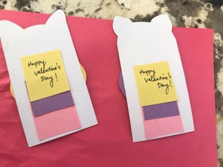 "Eyes On You" Valentines - write Happy Valentine's Day on the back