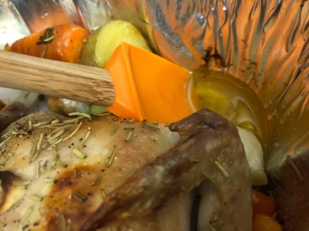 Cornish Game Hens with Wild Rice