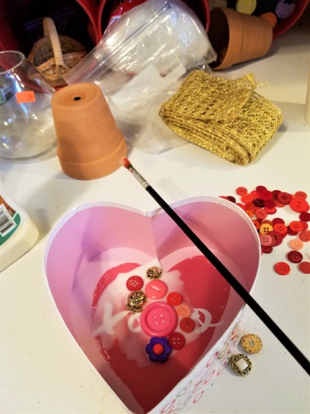 Decorated Heart Box Crafts | ThriftyFun