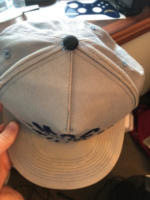 Restoring a Sun Damaged Hat -faded hat