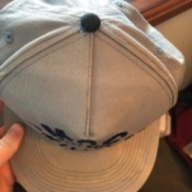 Restoring a Sun Damaged Hat -faded hat