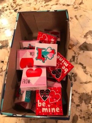 A gift box for Valentine's treats.