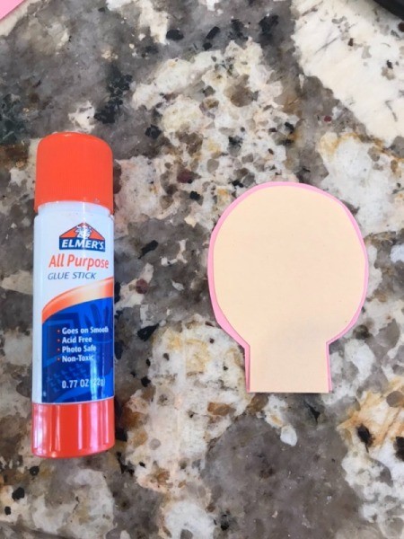 "I love you a WATT!" Greeting Card - glue the smaller bulb to the larger