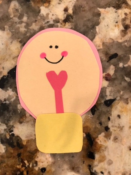 "I love you a WATT!" Greeting Card - finally a mouth