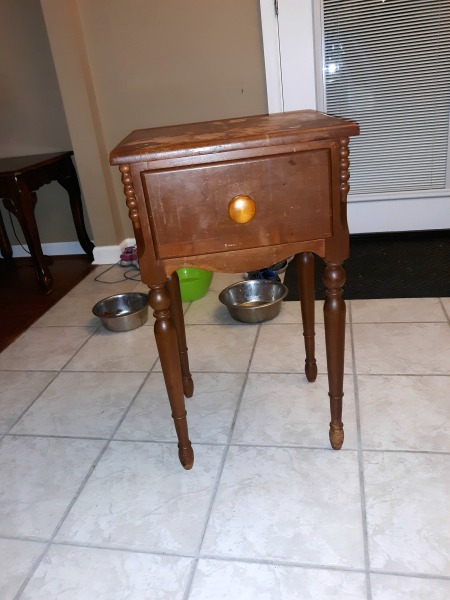 Identifying an Old Table - end table or nightstand with one drawer