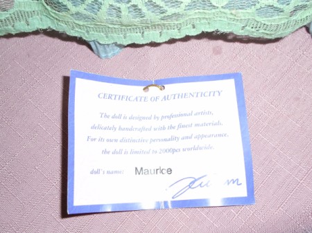 Value of a Goldenvale Porcelain Doll