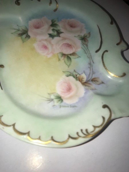 Value of a Vintage Hand Painted Plate