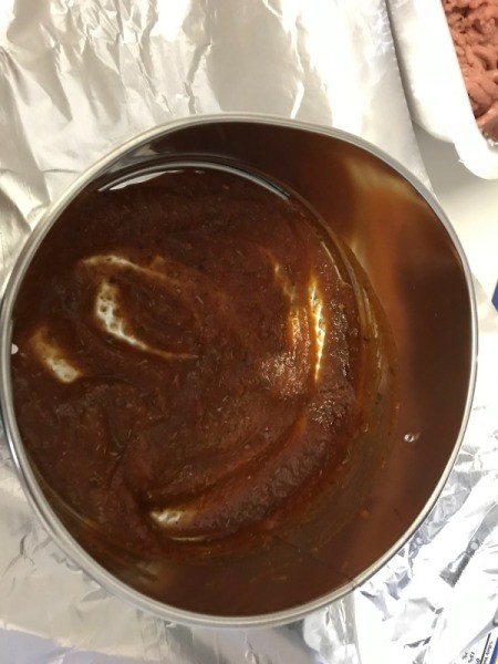 sauce in pan