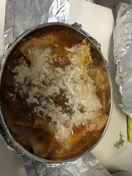 cooked Instant Pot Lasagne