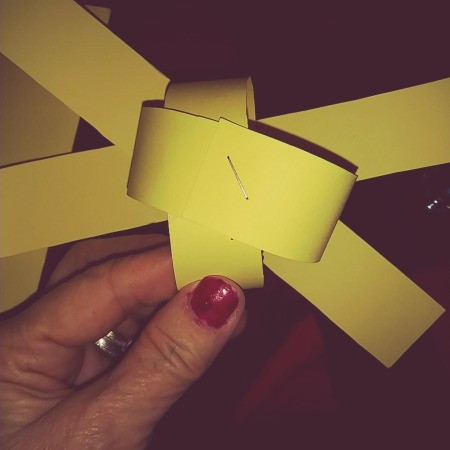 Paper Easter Bunny - continue