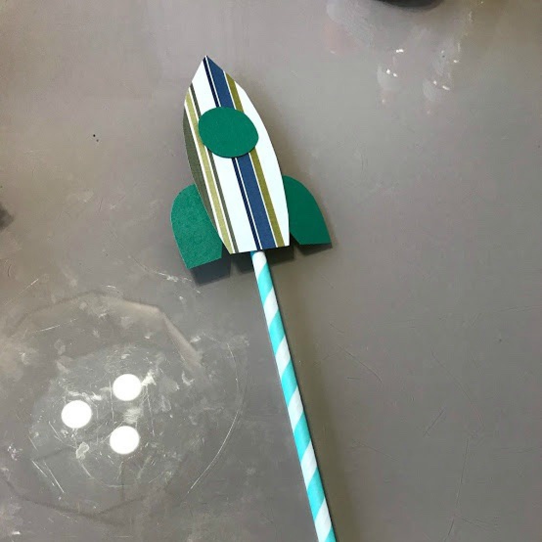 Drinking Straw Space Rocket ThriftyFun