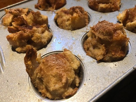 baked Mini French Toast Cups