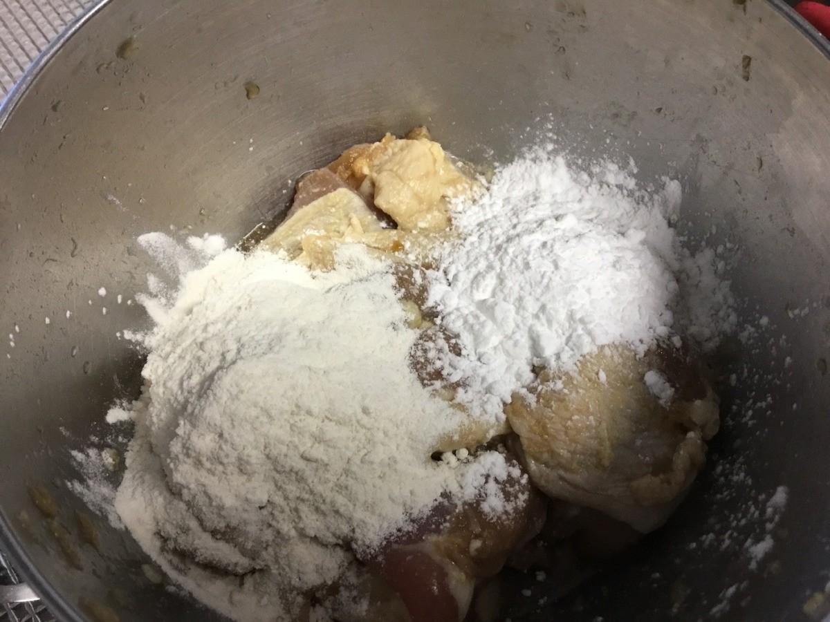 Garlic Ginger Double Fried Chicken ThriftyFun