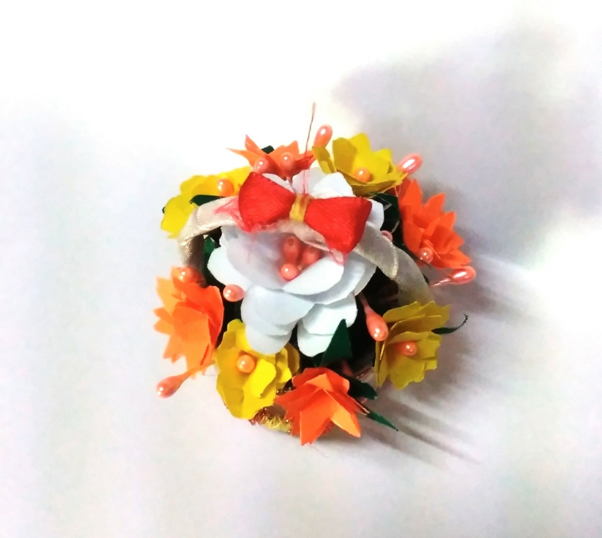 Bottle Cap Mini Flower Basket | ThriftyFun