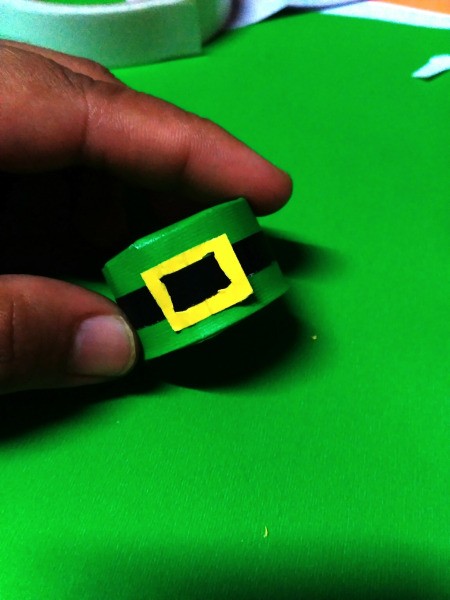 Mini Shamrock Hat Basket - glue onto the hat