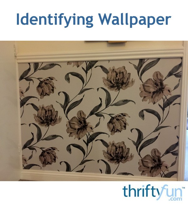 Identifying Wallpaper? ThriftyFun