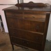 Finding the Value of Antique and Vintage Dressers - dark wood dresser