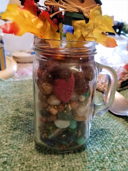 Vase of Many Colors - gems