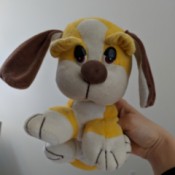 Identifying a Vintage Plush Yellow Dog