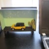 Repurposing a Candy Box Into Shadow Boxes - Mini Cooper model box
