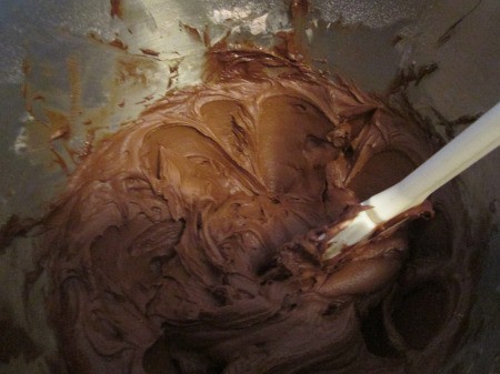 Butter Frosting with chocolate