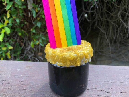 Pot O' Gold Piggy Bank - ready to add coins