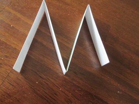 Recycled Bunny Friends - folded paper M