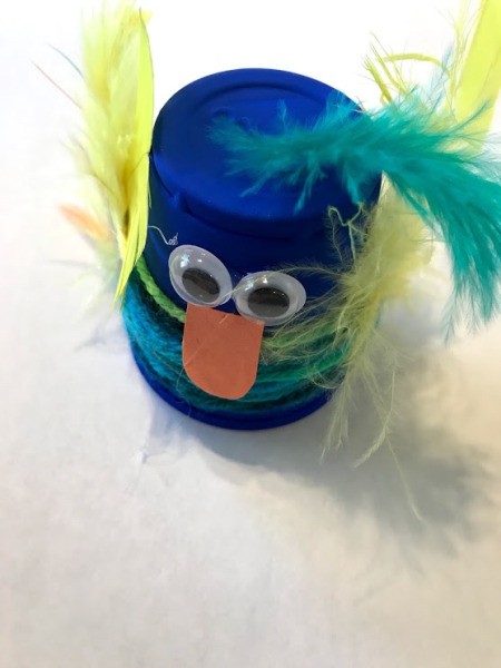 Making a Plastic Cup Pet Bird | ThriftyFun