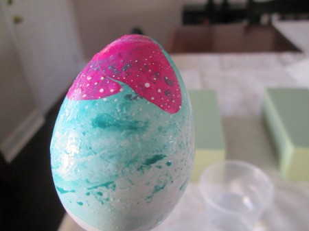 Making Marbled Eggs