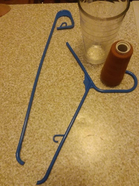Homemade Thread Cone Holder