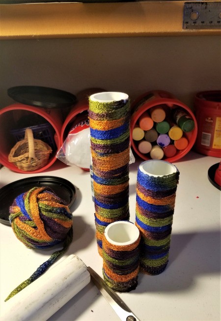 Four Tier Votive Candle Holder - 3 pieces wrapped