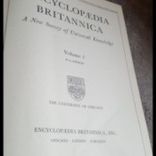 Value of a Full Set Encyclopedia 1768 Britannica