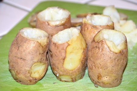 hollowed Potatoes