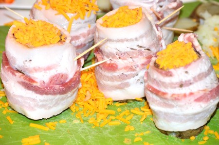 bacon wrapped Potatoes