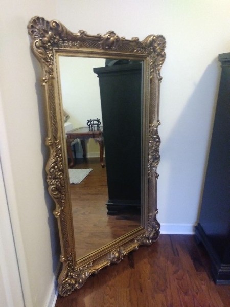Value of a Vintage Bassett Mirror - large ornate framed mirror