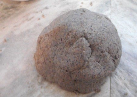 ball of Blue Corn Tortilla dough